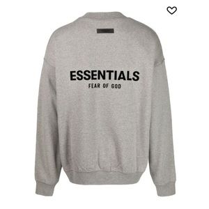Essentials Crewneck Fear of God Sweatshirt Oatmeal Small NWOT